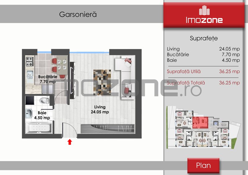 Drumul Taberei, Garsoniera, zona de case, bloc nou, parter inalt, comision 0%